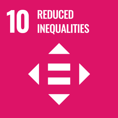 UN SDG 10 logo"