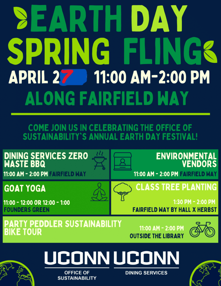 Earth Day Spring Fling Schedule Rain Date April 27